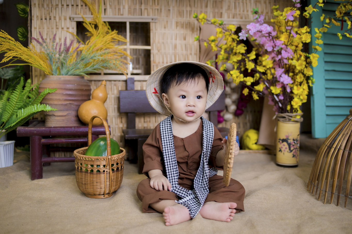 101 concept Chụp hình thôi nôi đẹp cho bé (Phần 1) - Nari baby studio