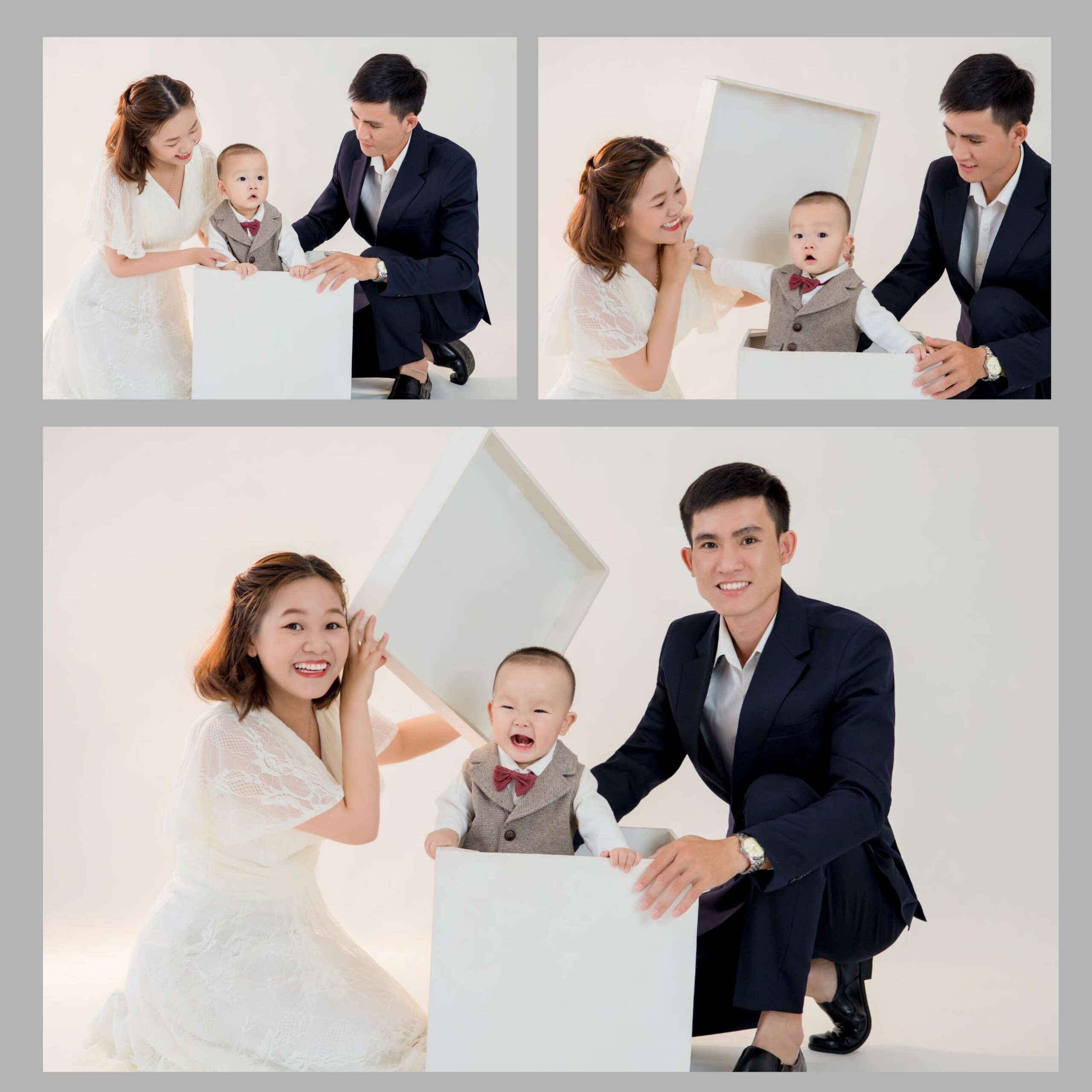 Gia đình hộp quà