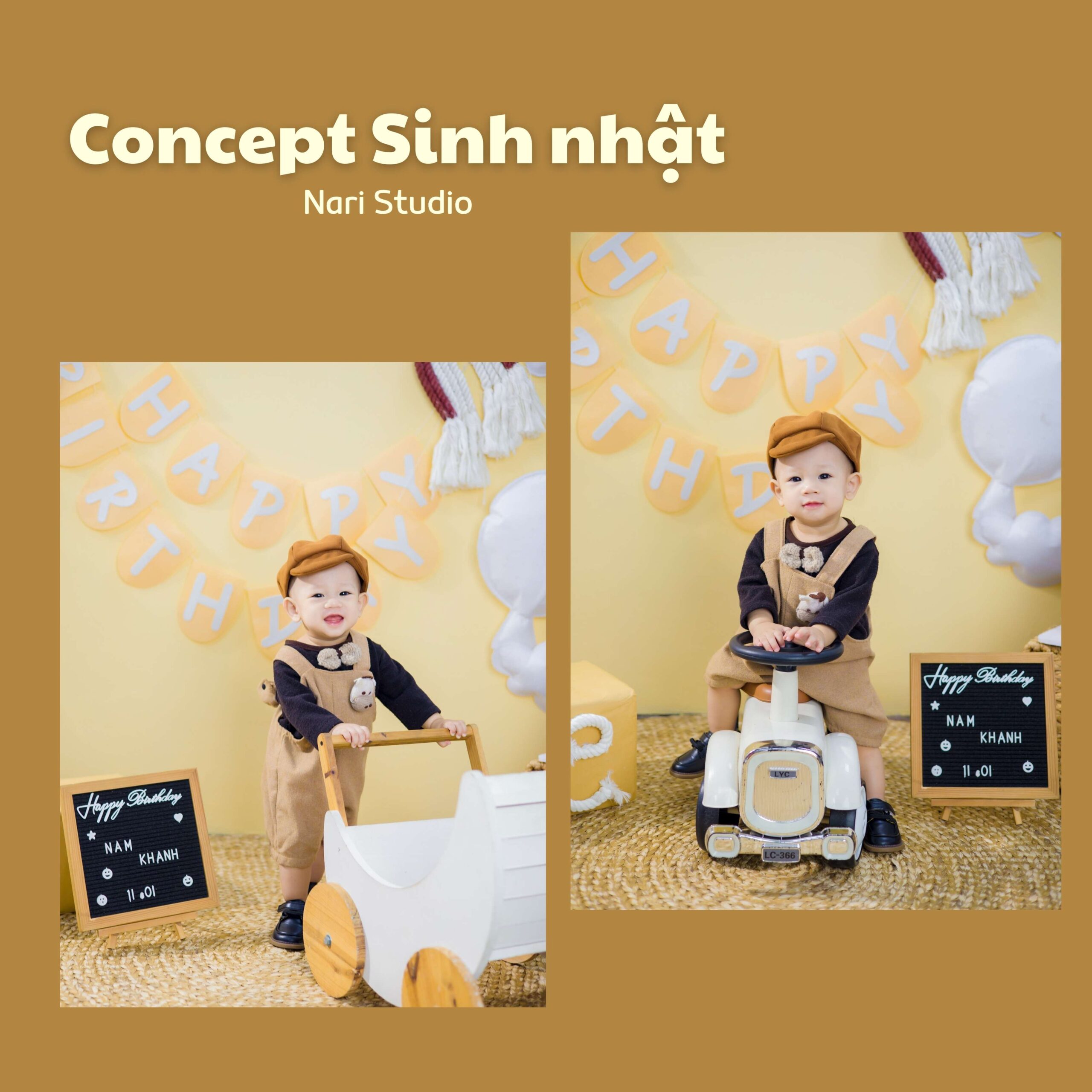 Concept Sinh Nhật Muted