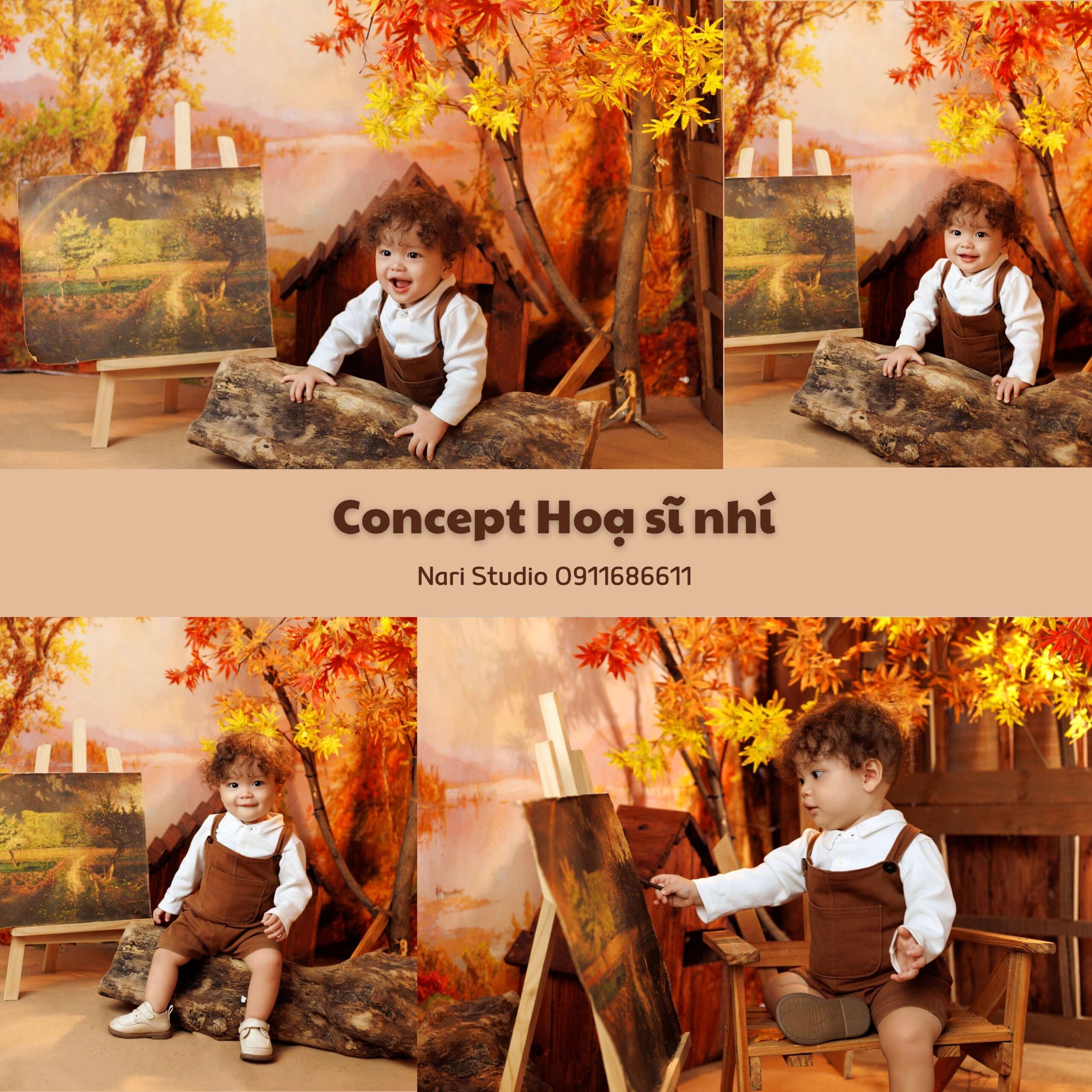 Concept Hoạ Sĩ Nhí